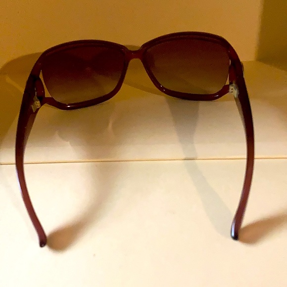 Auth GUCCI Polarized Burgundy Tortoiseshell Acetate Sunglasses #CE GG 3059/S - Picture 5 of 10